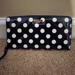 KATE SPADE 'CARLISE STREET LACEY' ZIP AROUND